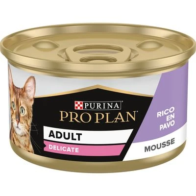 PURINA PRO PLAN Cat Delicate 24 X 85 G En Latas 3 PURINA PRO PLAN Cat Delicate 24 X 85 G En Latas