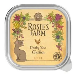 Rosie's Farm Adult Comida Húmeda Para Gatos 10 Rosie's Farm Adult Comida Húmeda Para Gatos -Gatos Perros Suministros Tienda 106315 pla rosie sfarm cats chicken 100g 5