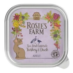 Rosie's Farm Adult Comida Húmeda Para Gatos 9 Rosie's Farm Adult Comida Húmeda Para Gatos -Gatos Perros Suministros Tienda 106316 pla rosie sfarm cats turkey duck 100g 8