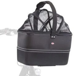 Cesta Para Bicicletas Trixie Friends On Tour Front -Gatos Perros Suministros Tienda 110146 trixie front fahrradkorb hs 09 7