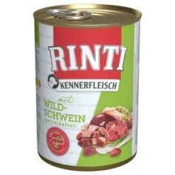 Pack Ahorro: Rinti Kennerfleisch 12 X 400 G -Gatos Perros Suministros Tienda 111297 pla bilder rinti kennerfleisch wildschwein 400g hs 01 7