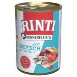 Pack Ahorro: Rinti Kennerfleisch 12 X 400 G -Gatos Perros Suministros Tienda 111298 pla bilder rinti kennerfleisch seefisch 400g hs 01 3