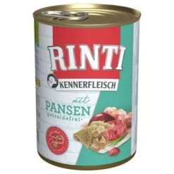 Pack Ahorro: Rinti Kennerfleisch 12 X 400 G -Gatos Perros Suministros Tienda 111299 pla bilder rinti kennerfleisch pansen 400g hs 01 7