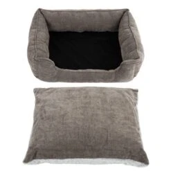 Cama Austin Para Perros -Gatos Perros Suministros Tienda 111704 hundebett mem foam austin fg 0489 9