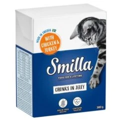 Smilla Bocaditos 24 X 370 G / 380 G 19 Smilla Bocaditos 24 X 370 G / 380 G -Gatos Perros Suministros Tienda 111761 pla smilla chunksinjelly chicken turkey 380g 3