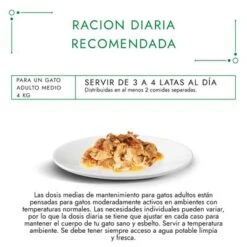 Purina Gourmet Nature's Creations 24 X 85 G -Gatos Perros Suministros Tienda 12425935 feeding guide es min 5