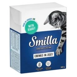 Smilla Bocaditos 24 X 370 G / 380 G 25 Smilla Bocaditos 24 X 370 G / 380 G -Gatos Perros Suministros Tienda 132500 pla smilla chunksinjelly rabbit 380g 1