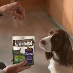 PURINA Adventuros Rico En Venado Con Granos Ancestrales 14 PURINA Adventuros Rico En Venado Con Granos Ancestrales -Gatos Perros Suministros Tienda 142397 adventuros hundesnacks venison es 120g hs 06 9