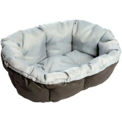 Funda Sofá Tweed Azul Para Cesta Ferplast -Gatos Perros Suministros Tienda 145196 pla ferplast ueberzug sofa blau tweed gr 8 hs 06 jpg 6