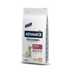 Advance Maxi + 6 Senior Con Pollo Y Arroz -Gatos Perros Suministros Tienda 14 kg 62185 8410650235394 dog 2