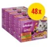 Whiskas Tasty Mix 48 X 85 G Pack Mixto En Bolsitas -Gatos Perros Suministros Tienda 1552315 whiskas tasty mix 48x85g 5