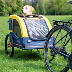 Remolque Para Bicicleta HAFENBANDE Cabby L Para Perros -Gatos Perros Suministros Tienda 162200 hafenbande cabbyl o hs31resize 4