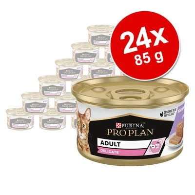PURINA PRO PLAN Cat Delicate 24 X 85 G En Latas 10 PURINA PRO PLAN Cat Delicate 24 X 85 G En Latas - Imagen 8