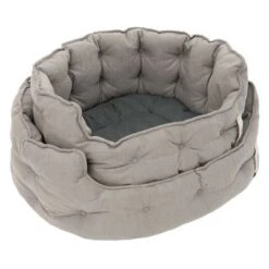 Cama Cozy EcoLIFE Gris Para Perros -Gatos Perros Suministros Tienda 180712 180713 cozy ecolife grau fg 6381 8