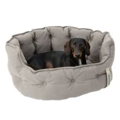 Cama Cozy EcoLIFE Gris Para Perros -Gatos Perros Suministros Tienda 180712 cozy ecolife grau fg 6348 2