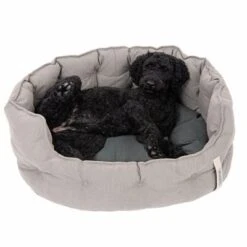 Cama Cozy EcoLIFE Gris Para Perros -Gatos Perros Suministros Tienda 180713 cozy ecco life pudel fg 6841 2