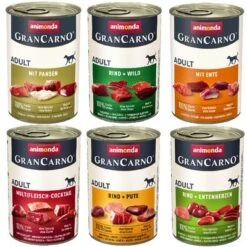 Animonda GranCarno Original Adult 12 X 400 G - Pack Ahorro -Gatos Perros Suministros Tienda 186296 pla animonda animonda grancarno original adult 400g mix2 4