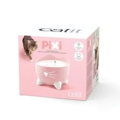 Bebedero Fuente Catit PIXI Rosa -Gatos Perros Suministros Tienda 187697 pla hagencontainer catit pixi trinkbrunnen pink hs 01 3