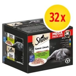 Sheba Multireceta 32 X 85 G En Tarrinas Comida Húmeda Para Gatos