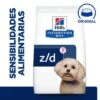 Hill's Z/d Mini Prescription Diet Food Sensitivities Pienso Para Perros -Gatos Perros Suministros Tienda 1 50 pd zd mini dog bk31571m plp es 0