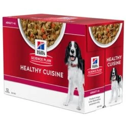 Hill's Science Plan Adult Healthy Cuisine Con Pollo Para Perros -Gatos Perros Suministros Tienda 1 606602 0 2 8