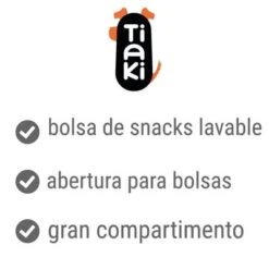 Riñonera TIAKI Allrounder Bolsa Para Snacks -Gatos Perros Suministros Tienda 1 benefits template accesories 1000x1000 int 5 9