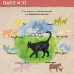 Feringa Classic Meat Menu 12 X 800 G - Pack Ahorro -Gatos Perros Suministros Tienda 1 feringa board adult classicmeat tastes es 1000x1000 6