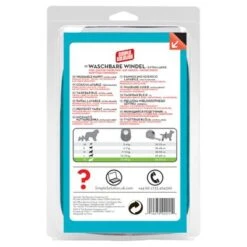 Simple Solution Pañal Lavable Para Perros -Gatos Perros Suministros Tienda 201597 manna pro simple solution waschbare windel hs7 3