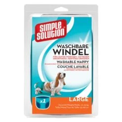 Simple Solution Pañal Lavable Para Perros -Gatos Perros Suministros Tienda 201597 pla manna pro simple solution waschbare windel hs8 9