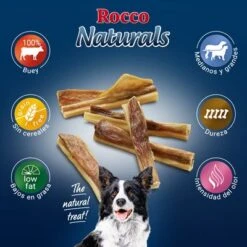 Rocco Naturals Cuero Cabelludo De Buey Para Perros -Gatos Perros Suministros Tienda 2019 09 rocco naturals kopfhaut 1000x1000 es 7