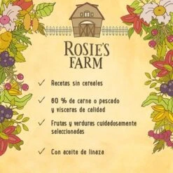 Rosie's Farm Adult 6 X 400 G -Gatos Perros Suministros Tienda 2019 09 rosiesfarm benefit board es 7