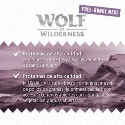 Wolf Of Wilderness Free Range 6 X 400 G / 800 G - Pack De Prueba -Gatos Perros Suministros Tienda 2021 09 wow freerange wet board wildhills 1000x1000 es 5