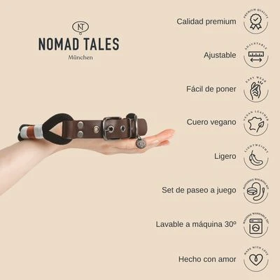 Collar Nomad Tales Spirit ébano Para Perros 5 Collar Nomad Tales Spirit ébano Para Perros - Imagen 3