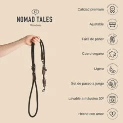Correa Ajustable Nomad Tales Spirit Pino Para Perros -Gatos Perros Suministros Tienda 2022 12 nomadtales usps leashspirit 1000x1esuk 8