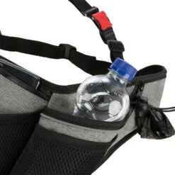 Correa De Jogging Con Cinturón Trixie Gris Y Negra Para Perros -Gatos Perros Suministros Tienda 203777 trixie jogginggurt leine grauschwarz hs 06 4