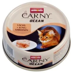 Animonda Carny Ocean 12 X 80 G - Pack Ahorro Mixto -Gatos Perros Suministros Tienda 21226 pla animonda carny adult ocean lachs jungsardinen 80g 4