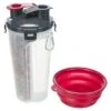 Set De Viaje Trixie Contenedor De Comida Y Agua Para Mascotas -Gatos Perros Suministros Tienda 213598 trixie futter wasserbehaelter hs 03 6
