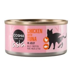 Cosma Asia En Gelatina 6 X 170 G 26 Cosma Asia En Gelatina 6 X 170 G -Gatos Perros Suministros Tienda 21757 pla cosma asia chickentuna 170g 4