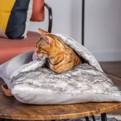 Cojín Nairobi Modern Living Para Mascotas -Gatos Perros Suministros Tienda 229296 geop zooplusexclusive kuschelkissen nairobi hs 12 7