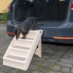 Escalera Easy Up Stairs Para Perros Y Gatos -Gatos Perros Suministros Tienda 230700 treppe auto fg 8516 0