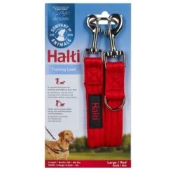 Correa Halti Para El Adiestramiento De Perros -Gatos Perros Suministros Tienda 235202 pla coa halti trainingsleine rot hs4 1