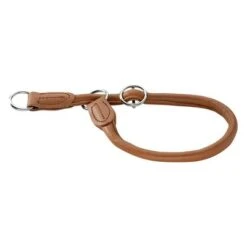 Collar De Cuero Hunter Round & Soft Marrón Para Perros -Gatos Perros Suministros Tienda 24544 PLA Hunter Round Soft Elk cognac 50cm 2