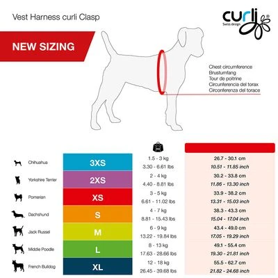 Arnés Curli Vest Clasp Air-Mesh Azul Para Perros - Imagen 4