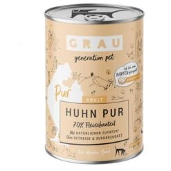 GRAU Ternera, Zanahoria Y Patata Comida Húmeda Para Perros 7 GRAU Ternera, Zanahoria Y Patata Comida Húmeda Para Perros -Gatos Perros Suministros Tienda 268397 pla grau hundefutter huhnm 400g hs 01 4 1