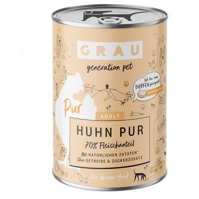 GRAU Ternera, Zanahoria Y Patata Comida Húmeda Para Perros 4 GRAU Ternera, Zanahoria Y Patata Comida Húmeda Para Perros - Imagen 2