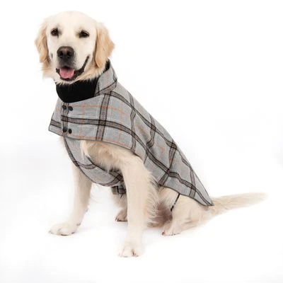 Abrigo Flannel Check Para Perros 4 Abrigo Flannel Check Para Perros - Imagen 3