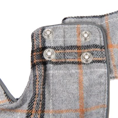 Abrigo Flannel Check Para Perros 11 Abrigo Flannel Check Para Perros - Imagen 10