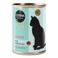 Cosma Soup Sopa Para Gatos 12 X 100 G - Pack Ahorro 16 Cosma Soup Sopa Para Gatos 12 X 100 G - Pack Ahorro -Gatos Perros Suministros Tienda 274517 pla cosma soup salmon 100g 1000x1000 0