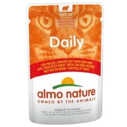 Pack Ahorro: Almo Nature Daily Menu 24 X 70 G -Gatos Perros Suministros Tienda 27535 pla almo nature huhn rind 70g 8