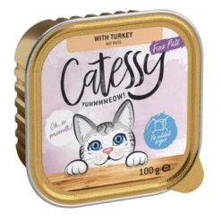Catessy En Tarrinas 64 X 100 G - Pack Mixto -Gatos Perros Suministros Tienda 27635 pla catessy feinepastete pute 100g copy 4